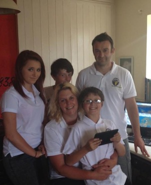 Sally and family - Midlands Storm chasers