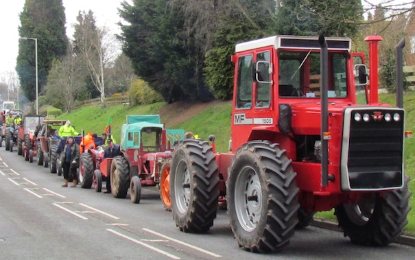 Bridgnorth vintage tractor run2