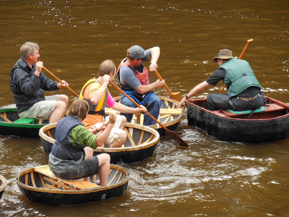 Coracle Regatta races