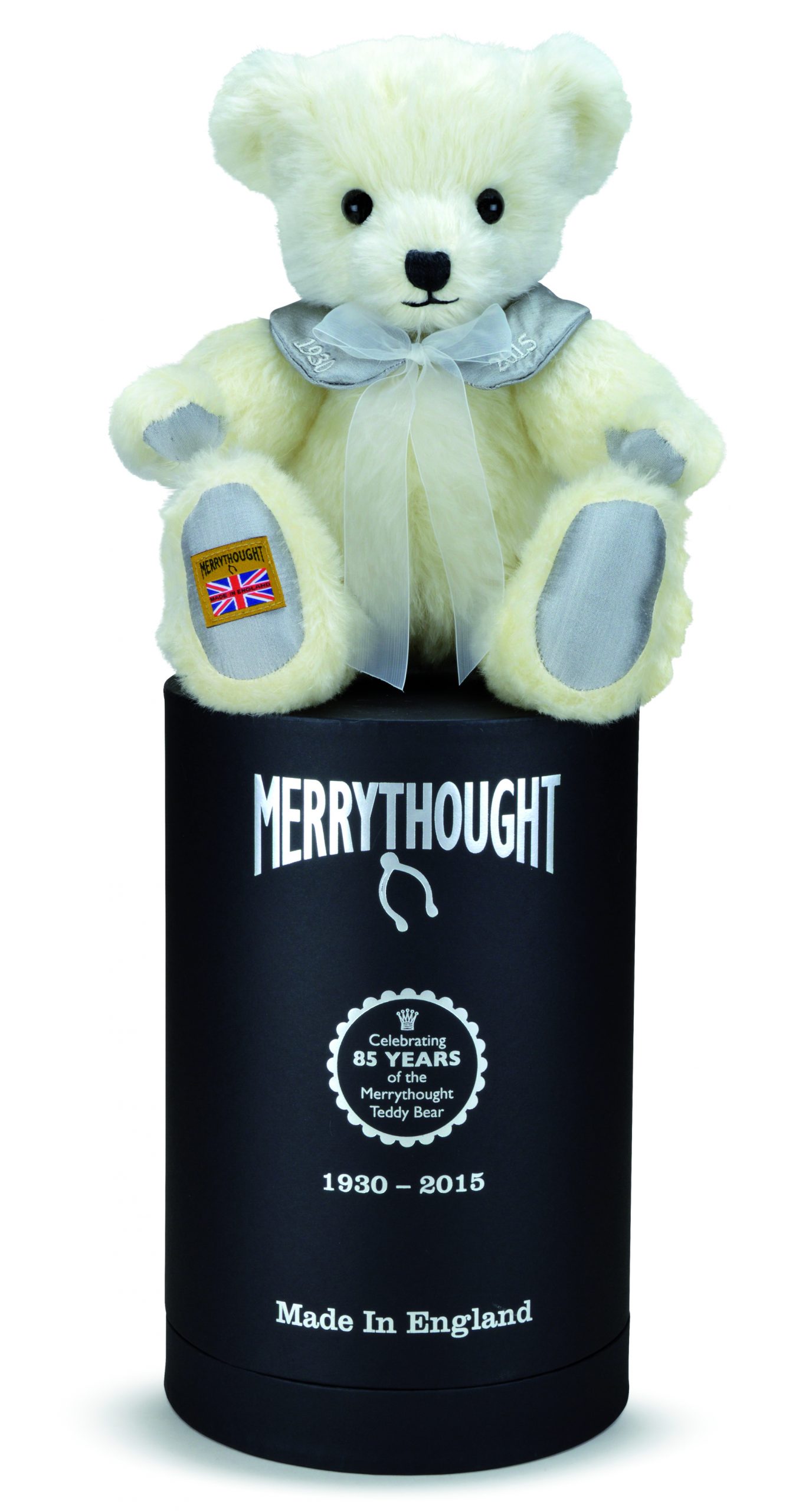 Merrythought 85th anniversary limited edition bear