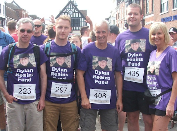 dylan reains2 Bridgnorth Walk Team