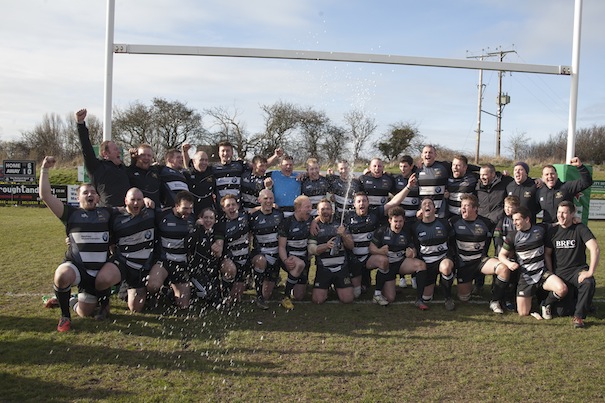 Bridgnorth Rugby Club celebrate getting to Twickenham