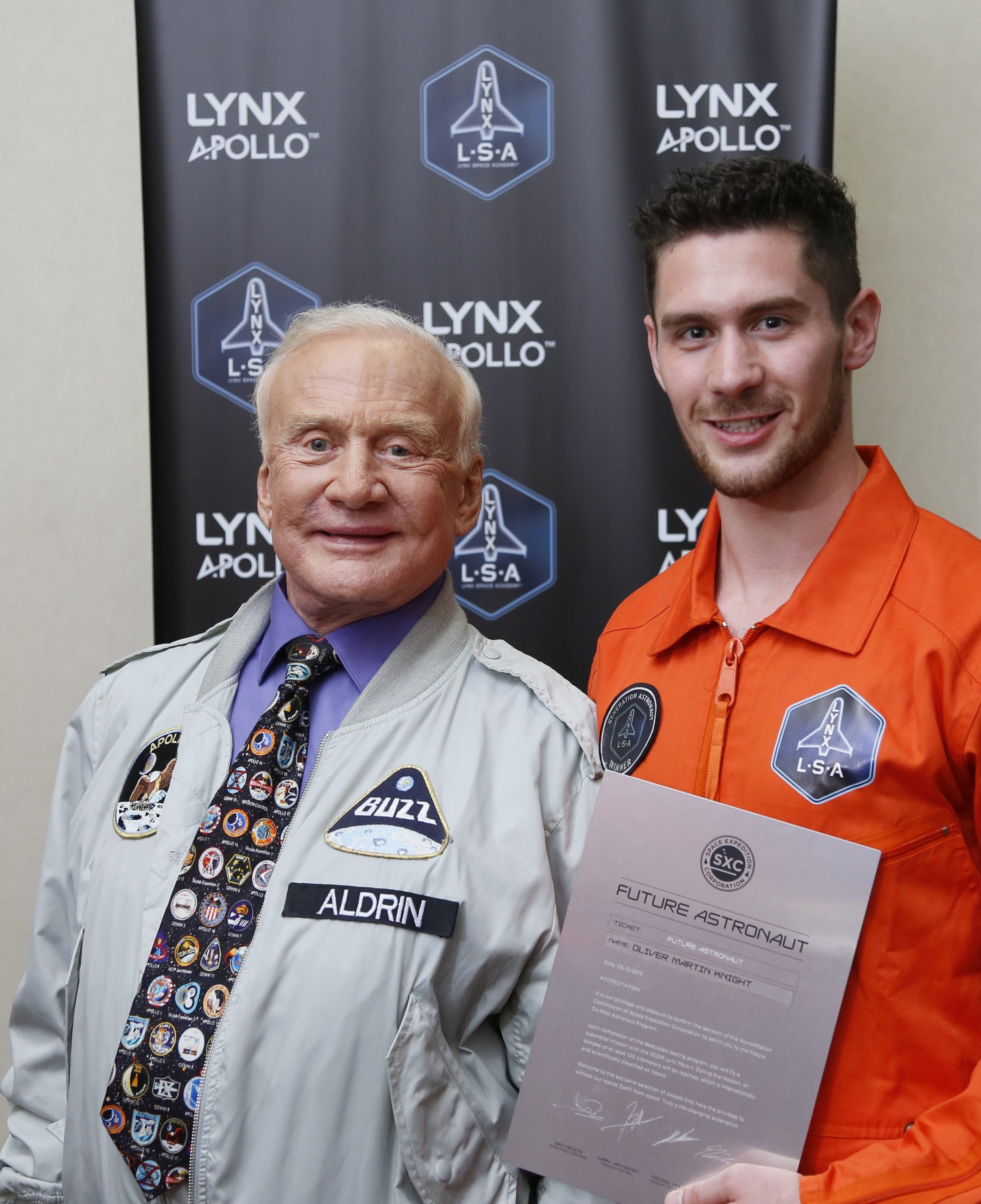 spaceman - with Buzz Aldrin