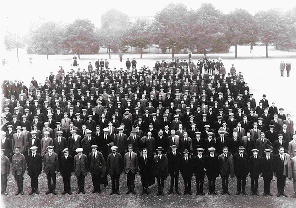 volunteers at Copthorne Barracks